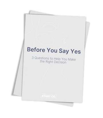 Before You Say Yes Guide